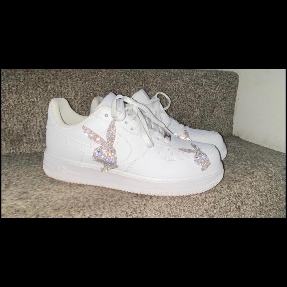 Custom Playboy Airforce 1’s